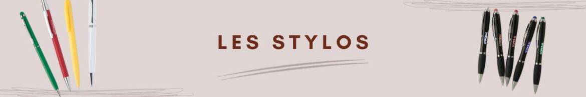 les stylos