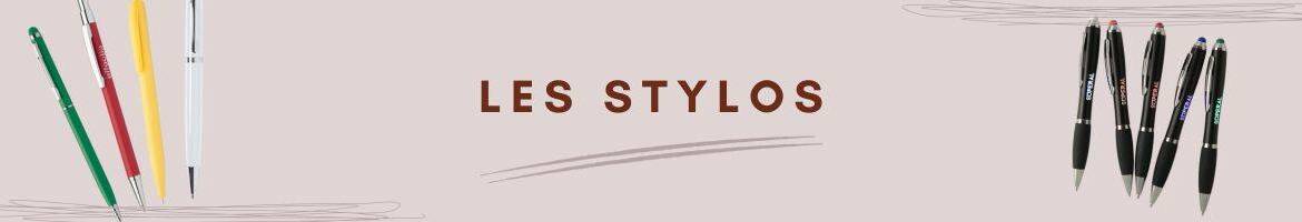 les stylos