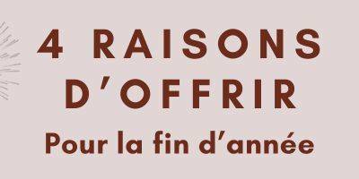 4 raisons d’offrir un objet publicitaire pour la fin d’année