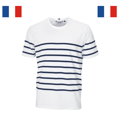 tshirt marinière bio 230g