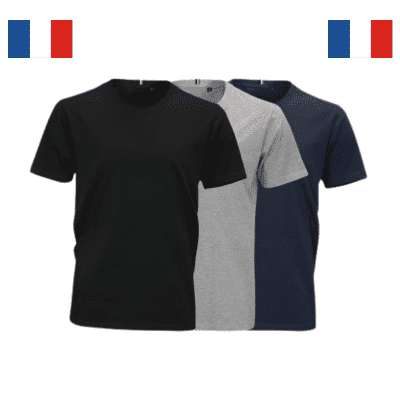tshirt marinière bio 230g